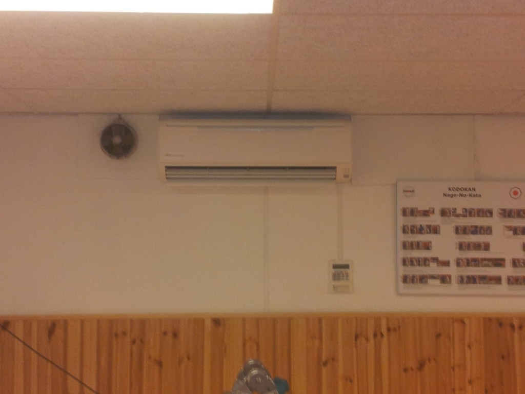 airco in de judoka